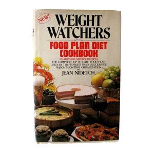 Weight Watchers Food Plan Diet Cookbook By Jean Nidetch - Vintage 1982 Cookbook